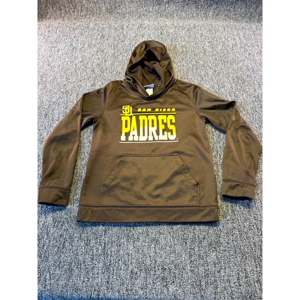 Genuine Merchandise San Diego Padres Baseball Hoodie Youth L 14/16 Graphic Print